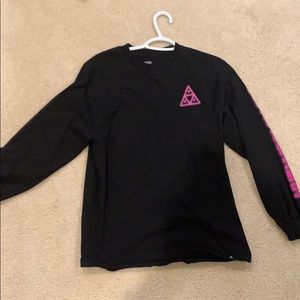 Black HUF Longsleeve